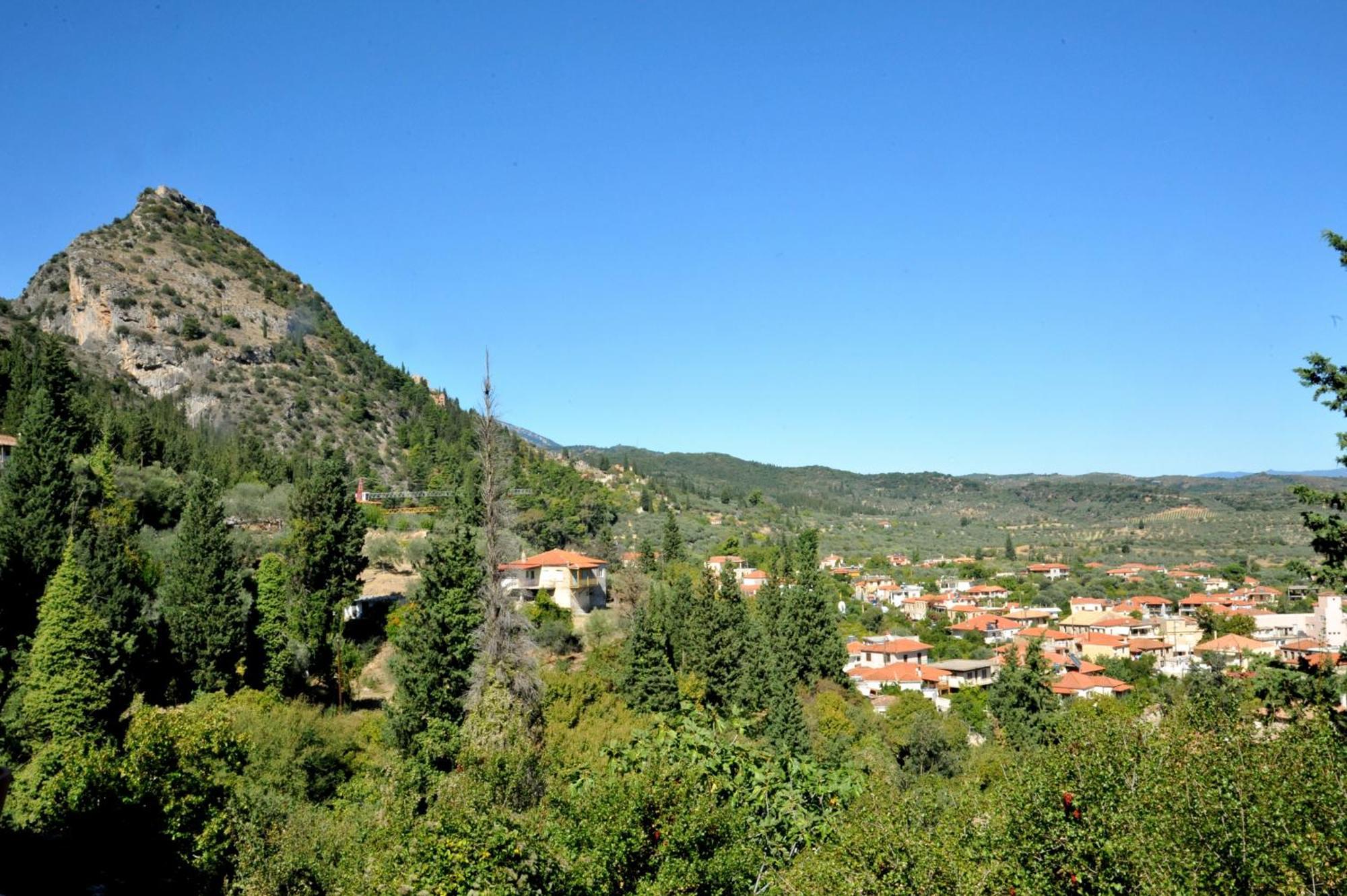 Aesthetic Delight - Stone Villa In Mystras Exterior foto